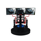 3 schermi elettrici della macchina di videogioco di guida dell'automobile del simulatore di moto di Dof 9d Vr 3