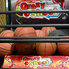 Macchina di lusso del gioco della fucilazione di pallacanestro di pugilato per il parco di divertimenti una garanzia da 1 anno