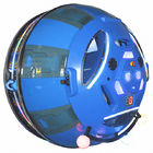 La capsula di spazio scherza una rotazione a pile di 360 gradi dell'automobile elettrica