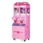 Macchina rosa della gru del giocattolo, macchina di cattura tutto esaurito giocattolo di lusso romantico del boutique del mini