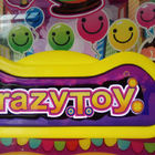 Macchina su misura della galleria dei bambini, macchina pazza del gioco di lotteria del biglietto dei giocatori del giocattolo 3