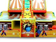 Video macchina di gioco della palla della fucilazione di piccolo bowling felice commerciale per il parco di divertimenti