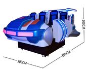 La famiglia fresca 6 mette il parco a tema a sedere Flight Simulator della macchina del gioco dell'astronave 9D VR per gli adulti