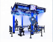 Colore nero/blu della grande del parco a tema VR dello spazio del camminatore 9D piattaforma di realtà virtuale