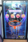 COLPO della TEMPESTA acrilico di Arcade Basketball Game Machine Monitor del metallo