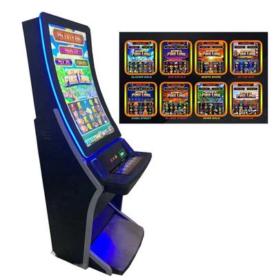 8 in 1 43" slot machine di Firelink dello schermo della curva ultimo con il tocco io piattaforma