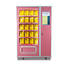 Distributore automatico automatico della bibita, 24 ore di distributore automatico commerciale dolce rosa